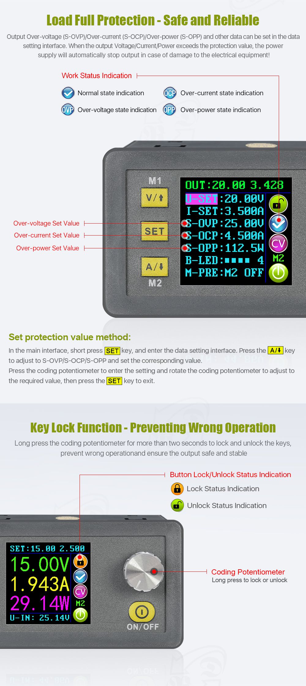 DPS3005 Communication Function Constant Voltage current 