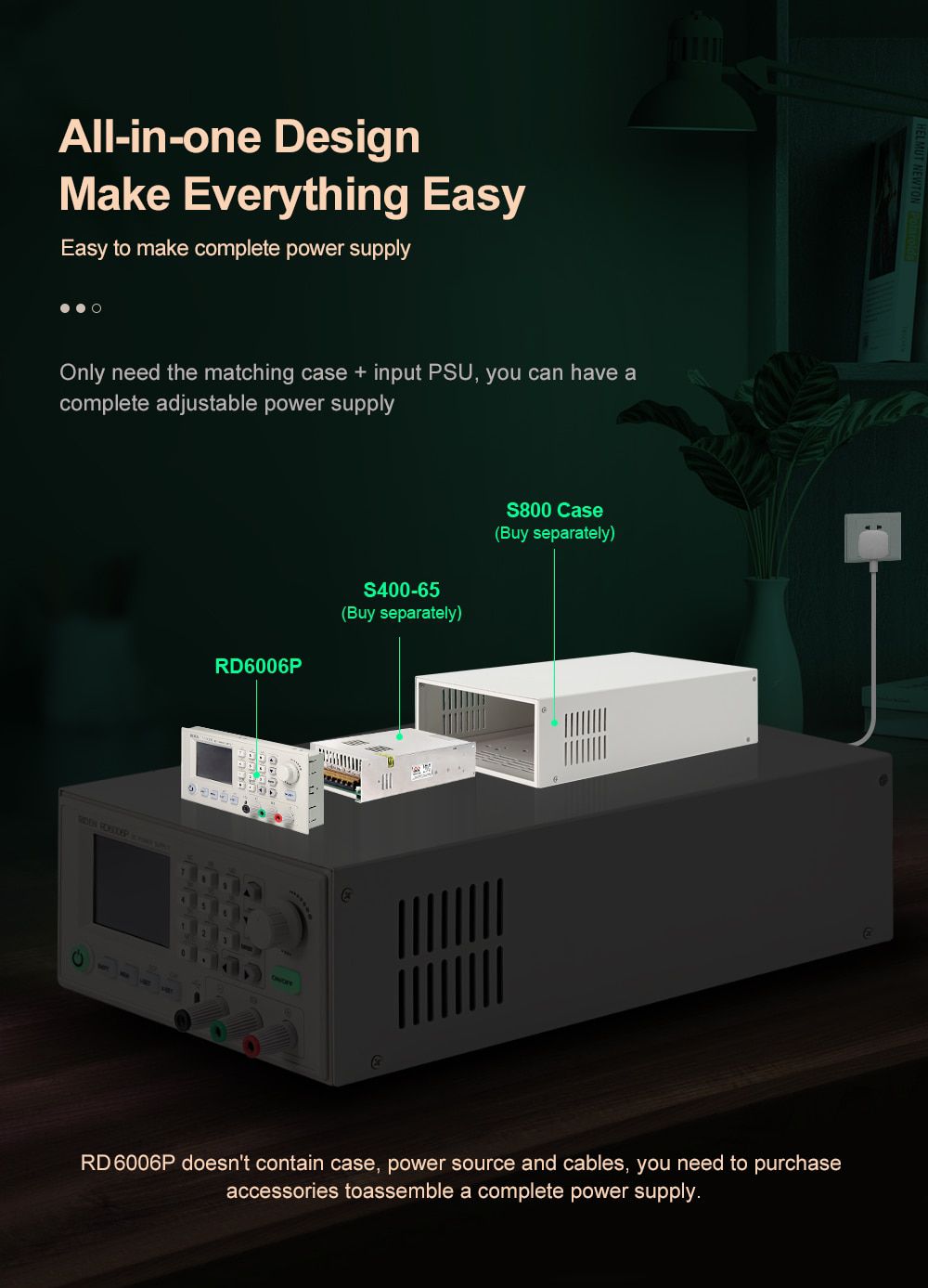 RD RD6006P RD6006PW USB WiFi DC-DC Voltage Step Down Pow