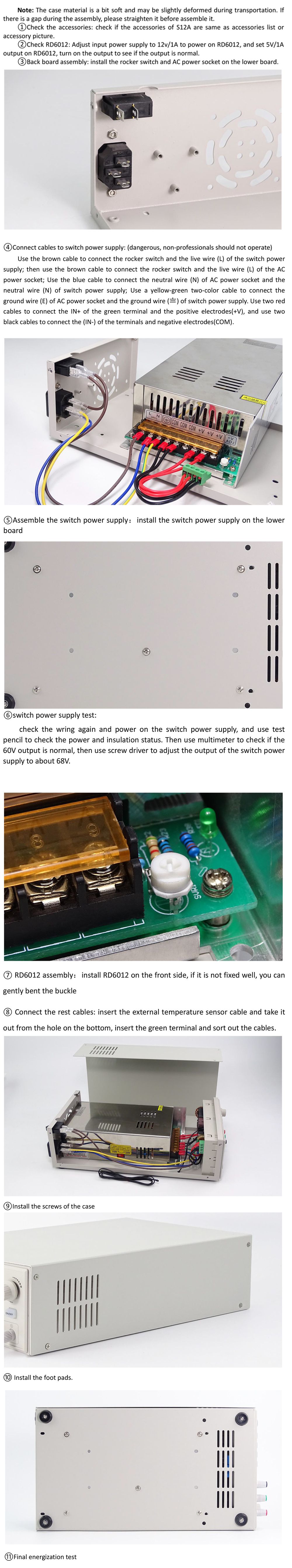 RD6012 RD6012W USB WiFi DC to DC Voltage Step down Power