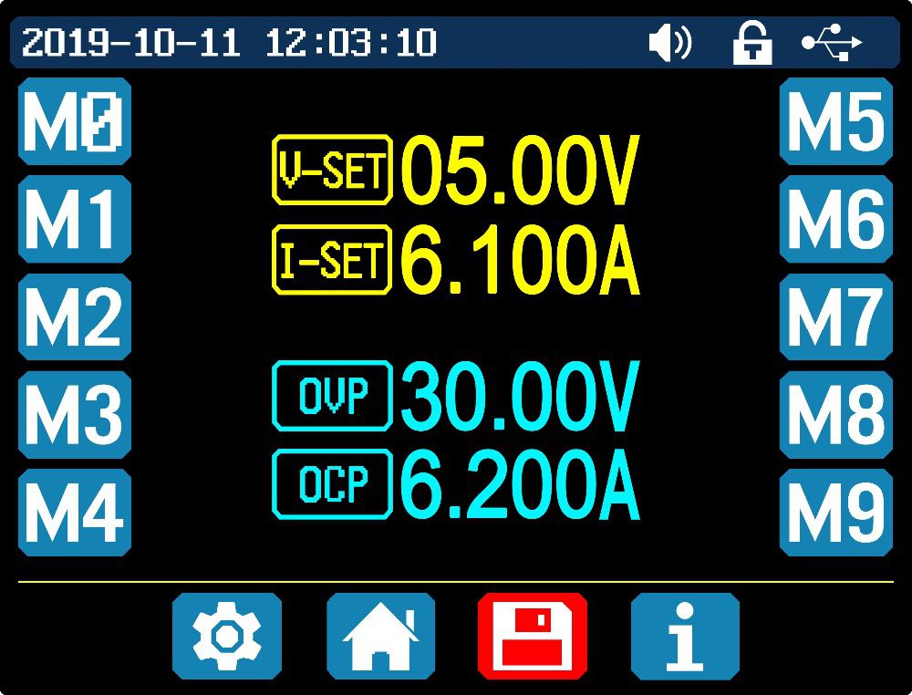 RD6006 RD6006W USB WiFi DC DC Voltage current Step-down 