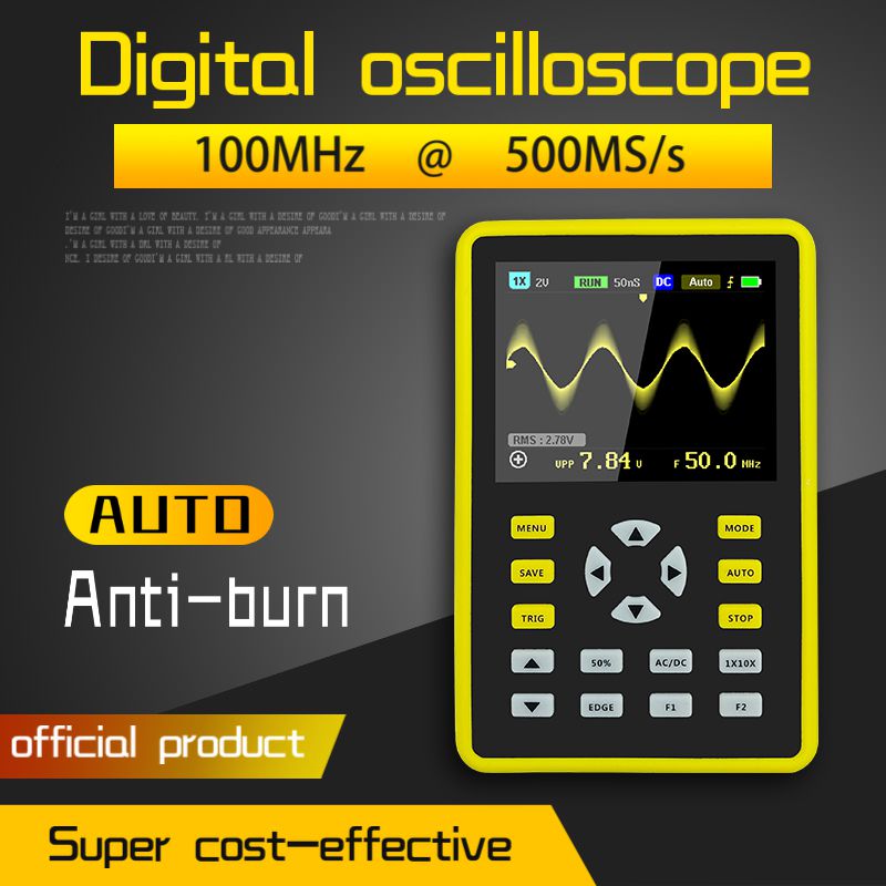 FNIRSI-5012H 2.4-inch Screen Digital Oscilloscope