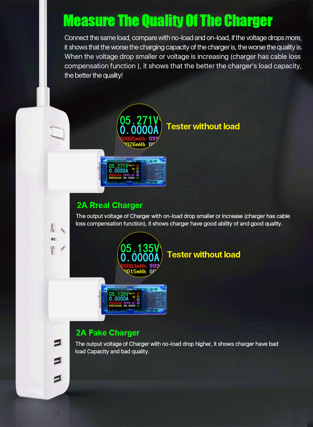 AT35 AT34 5 digits USB 3.0 color LCD Voltmeter