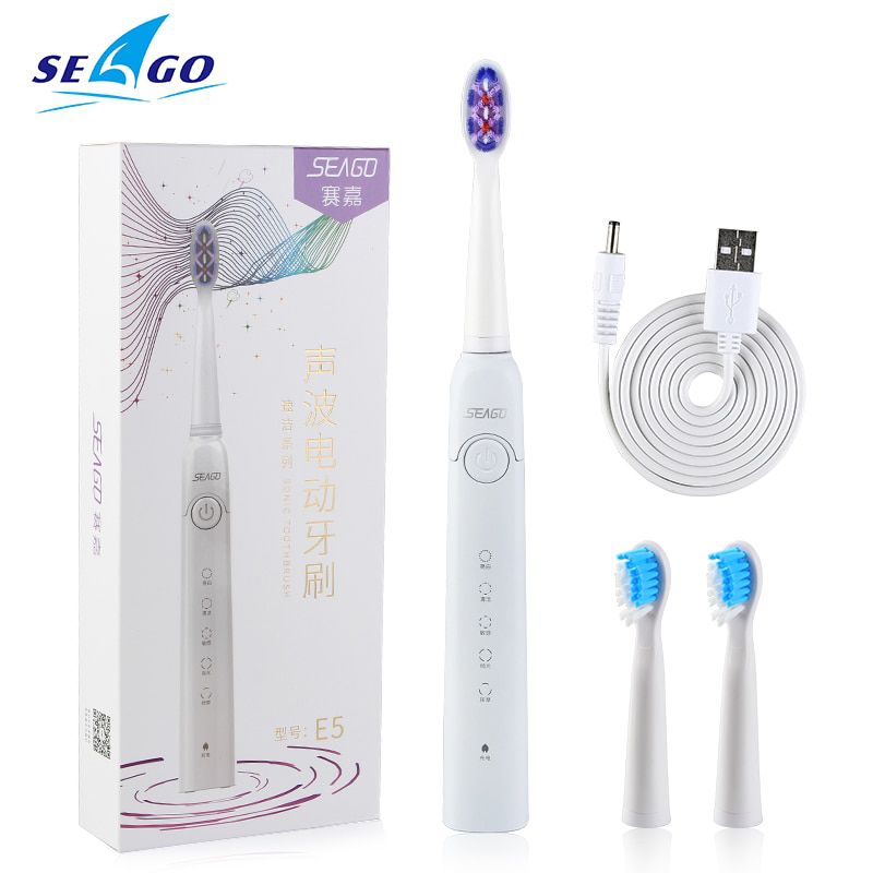 Electric Toothbrush Clean as Dentist Rechargeable Sonic 