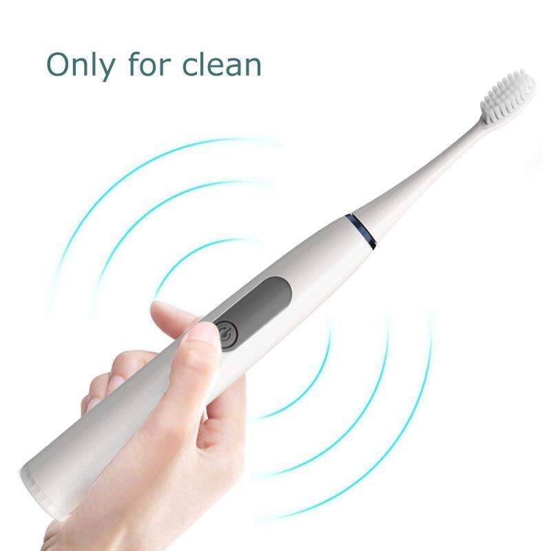 Simple Electric Ultrasonic Automatic Toothbrush Need AA 