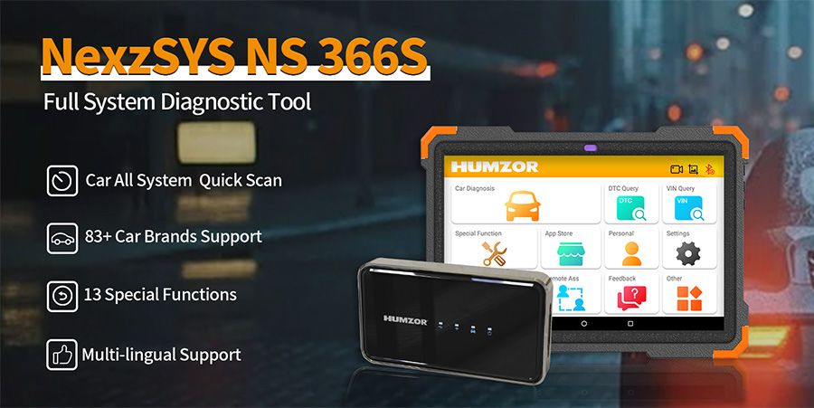 HUMZOR NEXZSYS NS366S Tablet