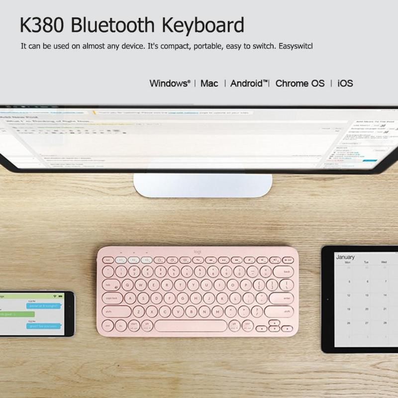 Logitech K380 Wireless Bluetooth Keyboard Multi-device P