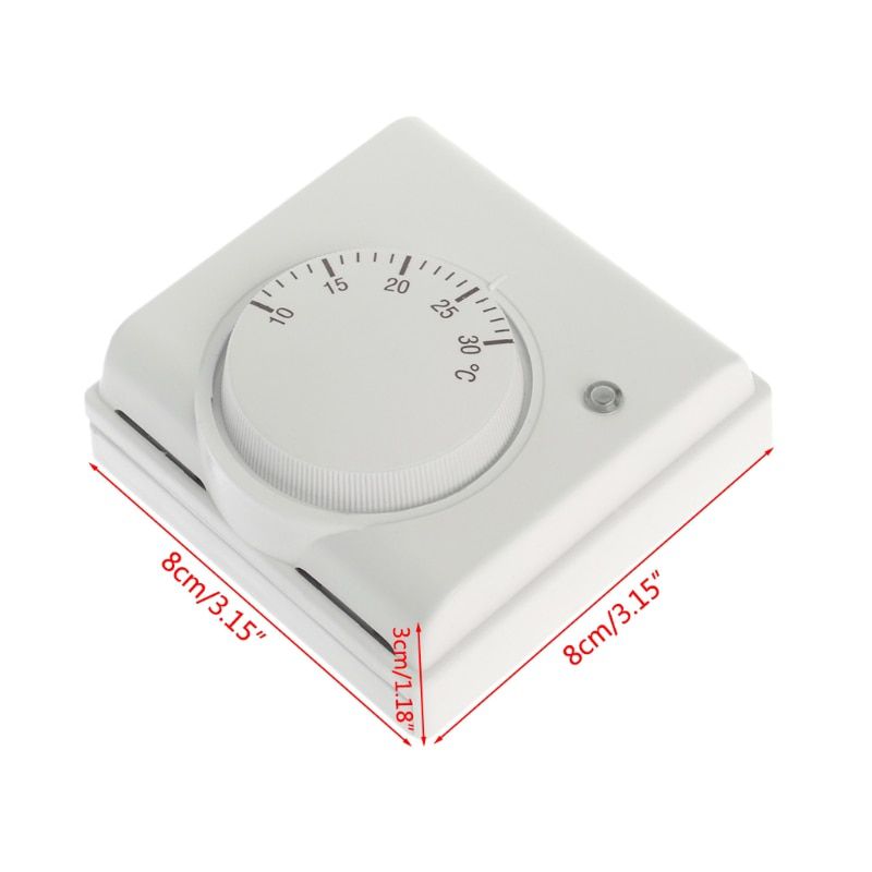 220V 6A Mechanical Room Thermostat Temperature Controlle