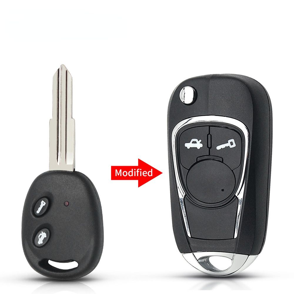 Modified Flip Remote Car Key Shell 