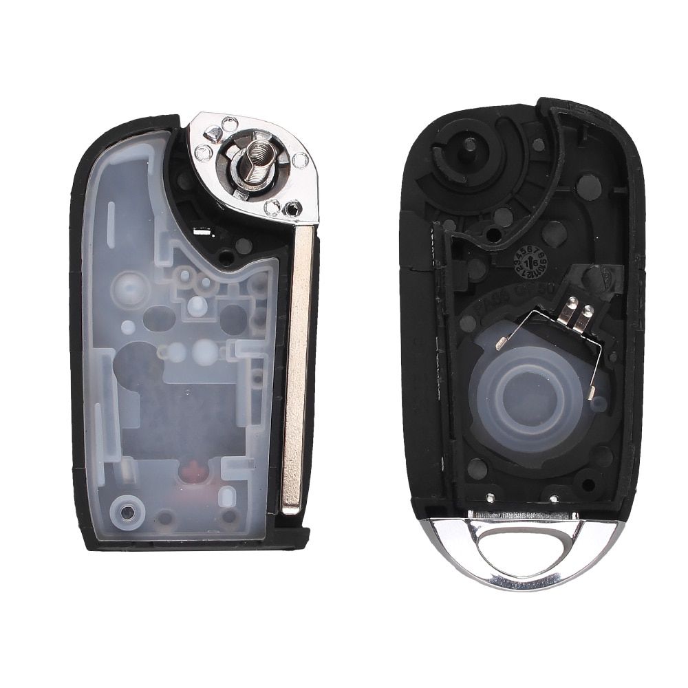 Modified Remote 2/4 Buttons Folding Flip Car Key Cover 