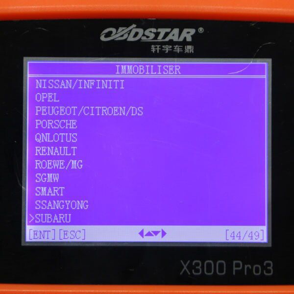 OBDSTAR X-300 PRO3 Software 