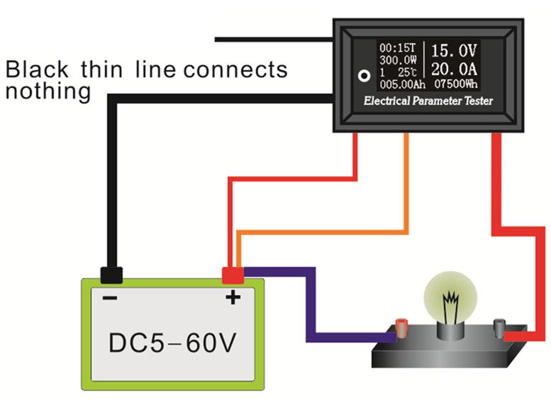 100v/20A 7in1 OLED Multifunction Tester