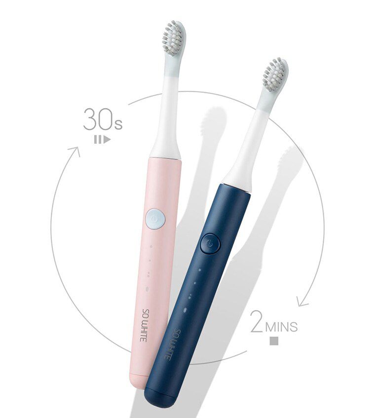 Sonic Electric Toothbrush Waterproof Couples Enhanced Ad