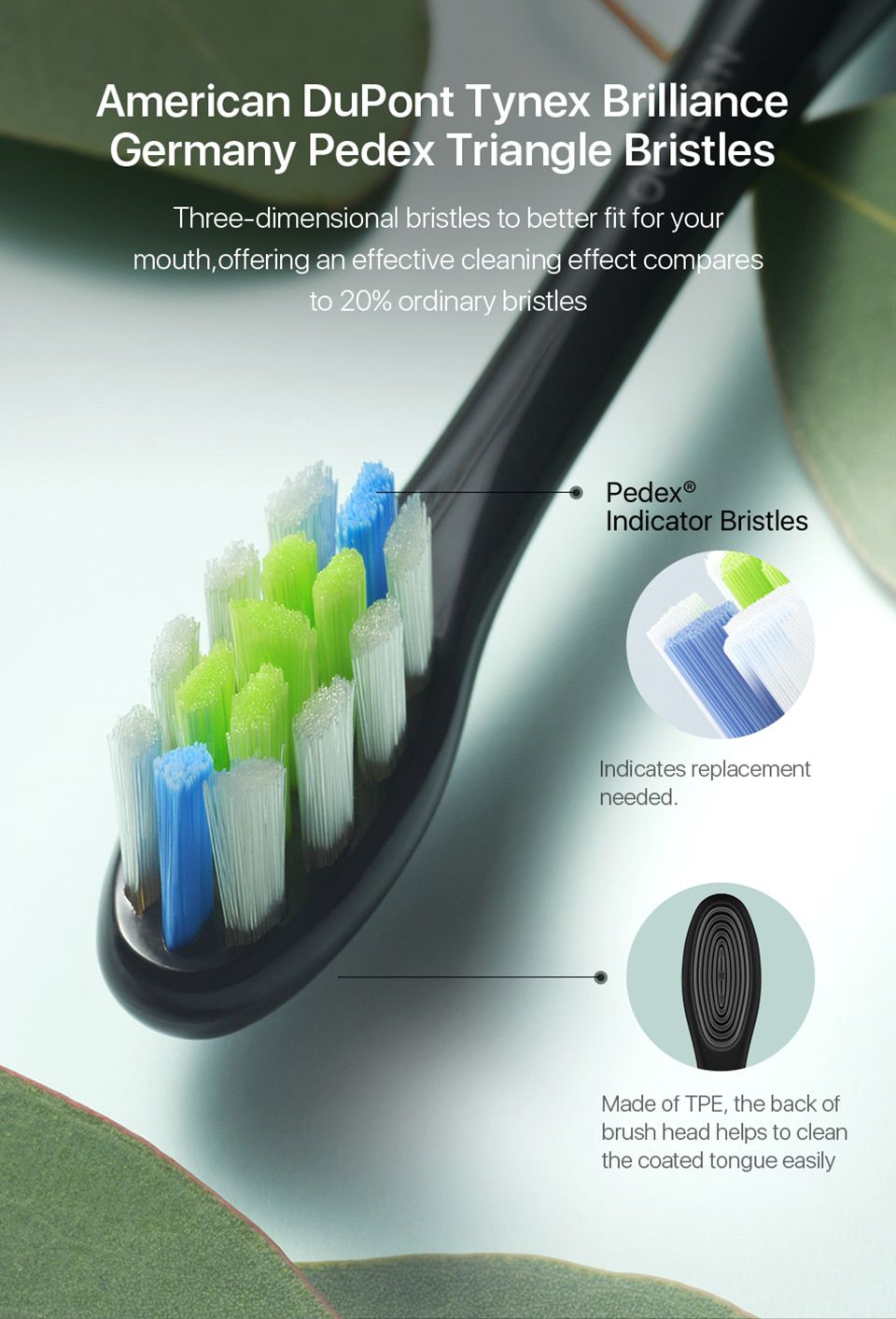Air 2 Sonic Electric Toothbrush Smart Tooth Brush Fast C