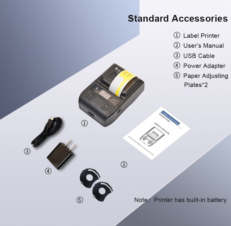 DP23S 20-50mmThermal Label Printer 