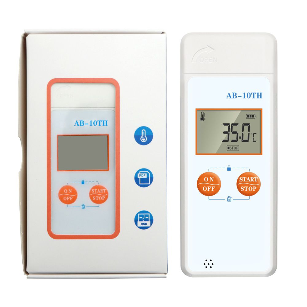 AB-10TH Temperature & Humidity logger 