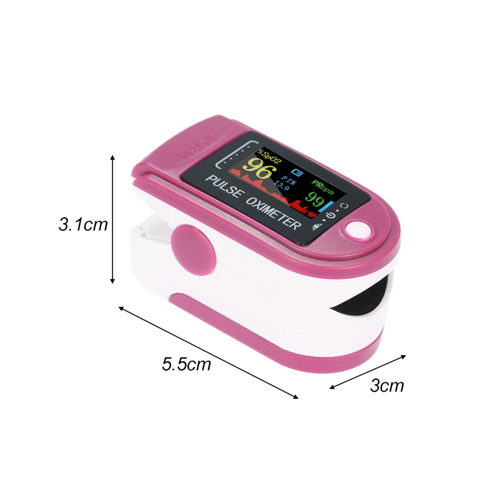 Wrist Blood Pressure Monitor & Fingertip Pulse Oximeter
