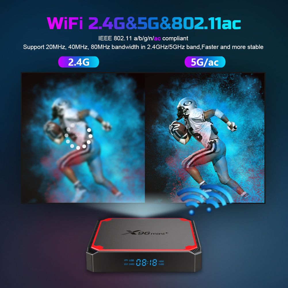 X96 Mini Smart TV Box WiFi Set Top Box Android 9.0 Mini 